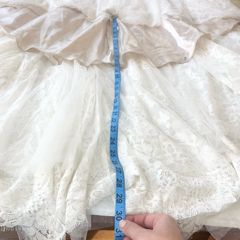 Essence of Australia Lace Chiffon Wedding Dress - Picture 14 of 16